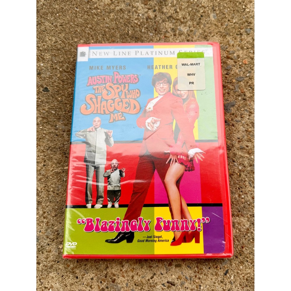 Austin Powers The Spy Who Shagged Me DVD New Line Platinum Series Mike Myers NEW